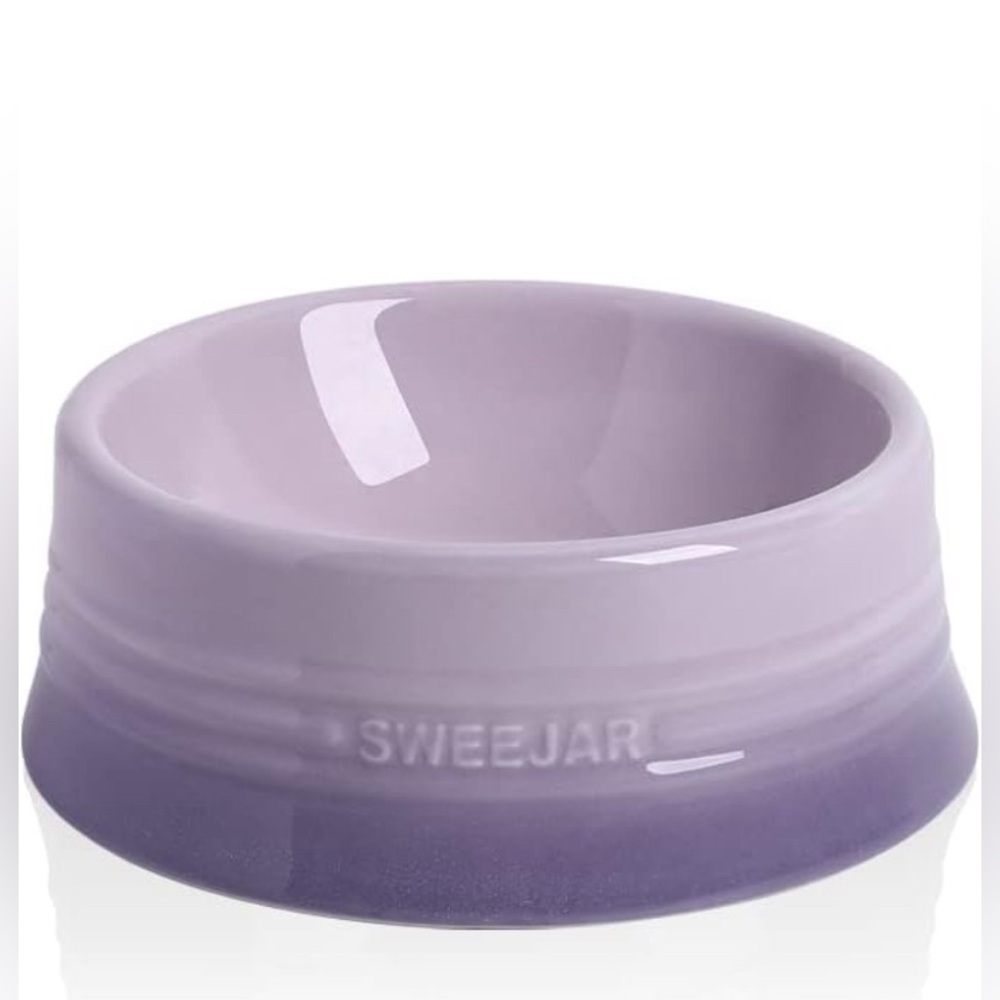 Sweejar Gradient Ceramic Pet Bowl